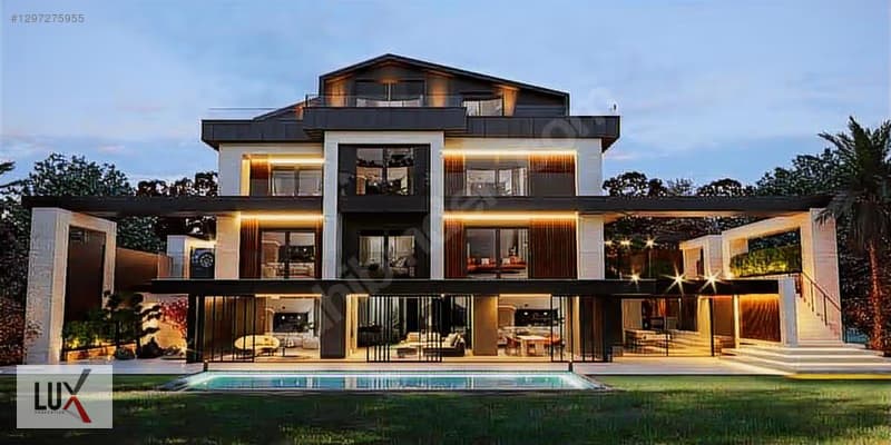 Acarkent'te A Kapı Yakını Modern Revize Edilmiş Villa - Beykoz / İstanbul