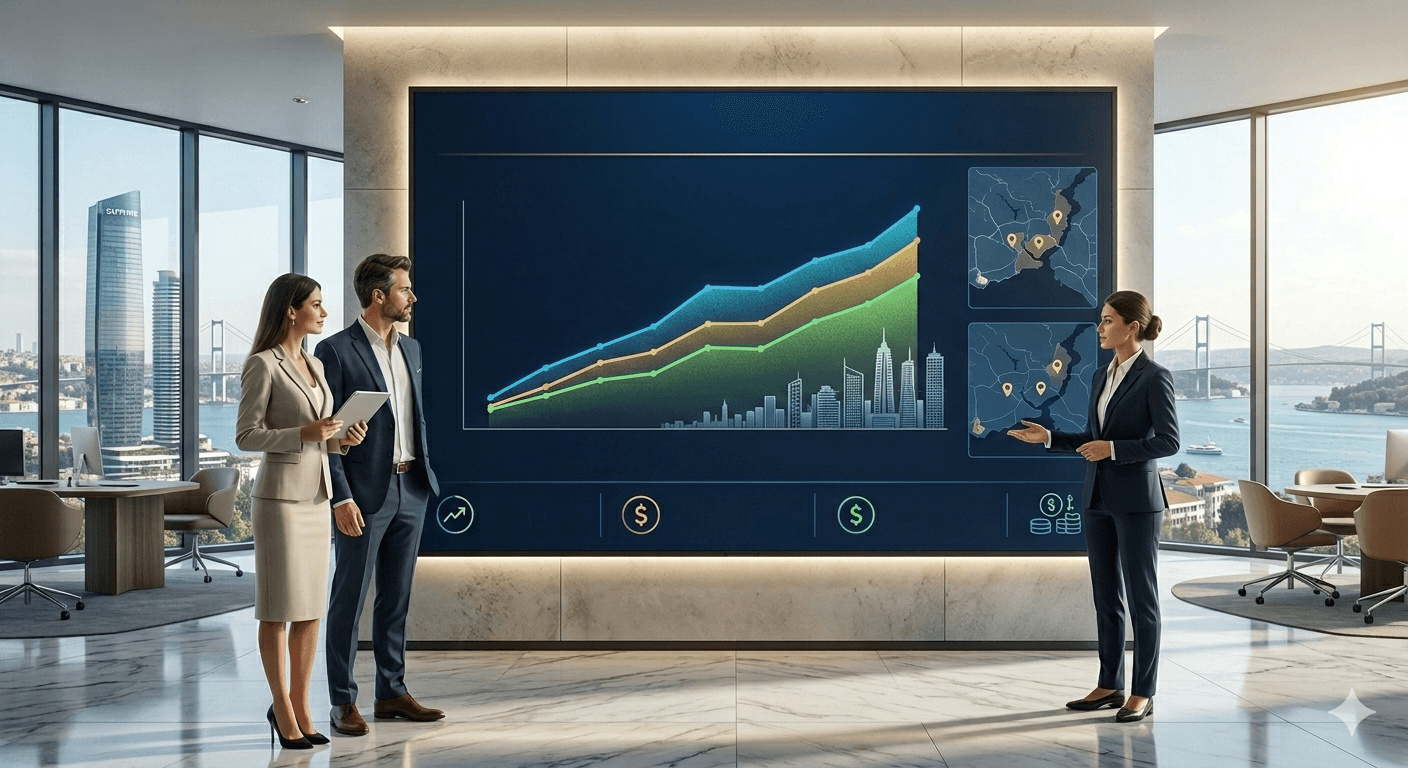 İstanbul’da Lüks Konutlarda Satış Endeksi